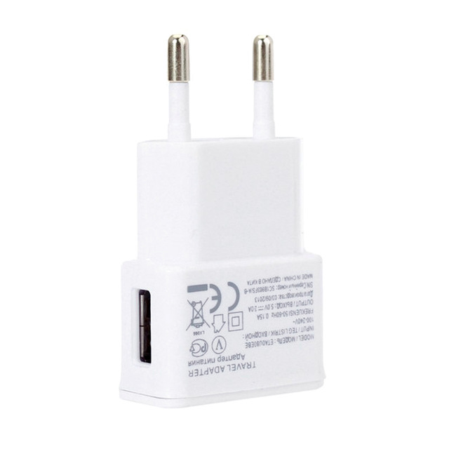 Hot 5V 2A Travel Convenient EU Plug Wall USB Charger Adapter For Samsung galaxy S5 S4 S6 note 3 2 Fo